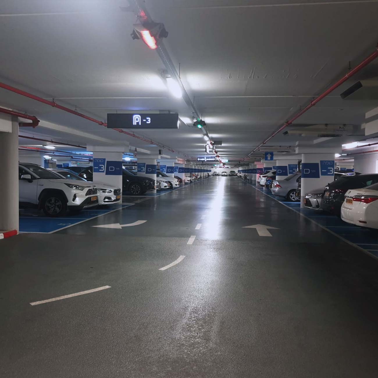 Underground parking lot